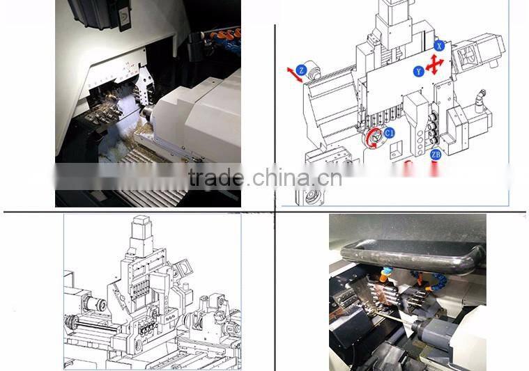 Shanghai BSH hot sales 5 axis cnc turning lathe machine with cheap price