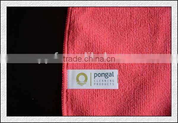 Eco-friendly Quickly Dry Microfiber cleaning towel cloth for car and kitchen