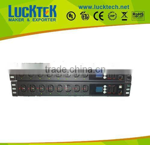 19" INTELLIGENT PDU WITH REMOTE MONITOR AND REMOTE CONTROLD