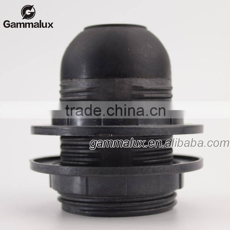 2015 Wholesale New Black 250V 4A Plastic Socket Drop E27 Lamp Light Holder