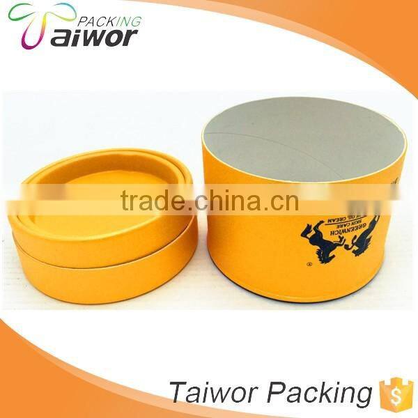 Custom Print Paper round boxed Cardboard Cosmetic box & paper round box