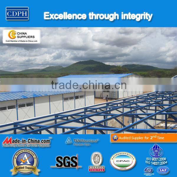 quick assembly prefabricated economic houses for labour living