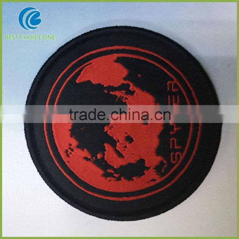 2016 Wholesale Cheap Fashion Merrowed Border Woven Patches And Badges