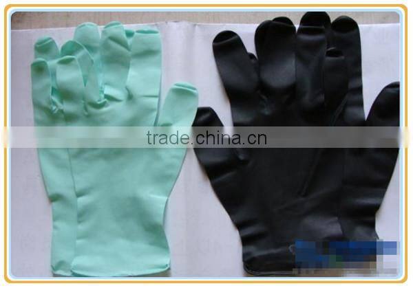 Working gloves Disposable Black Nitrile Gloves