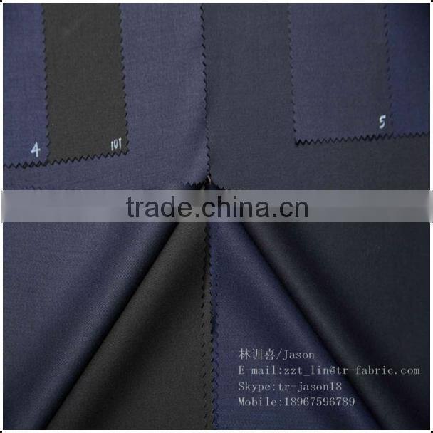 polyester viscose garment fabric for mens business wear