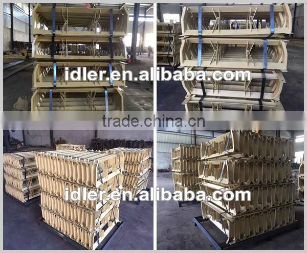 Carbon steel belt conveyor idler roller for industrial belt conveyor in China