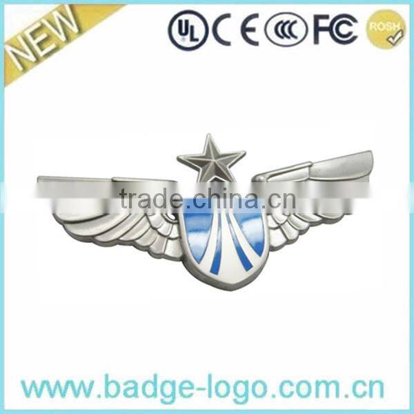 soft enamel metal school logo badge