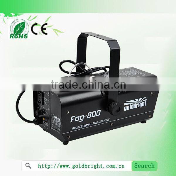 High Quality 800 Watt Fog Machine Stage Effect with Wired Remote & Fog Juice