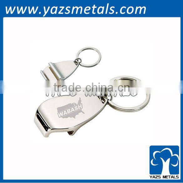 metal keychain aluminum bottle opener
