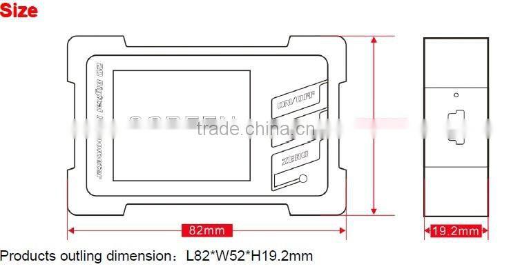 DMI420 Fast Response Inclinometer Digital Dual axis With High Precision 0.05deg Based On Micro-mechanical Principle