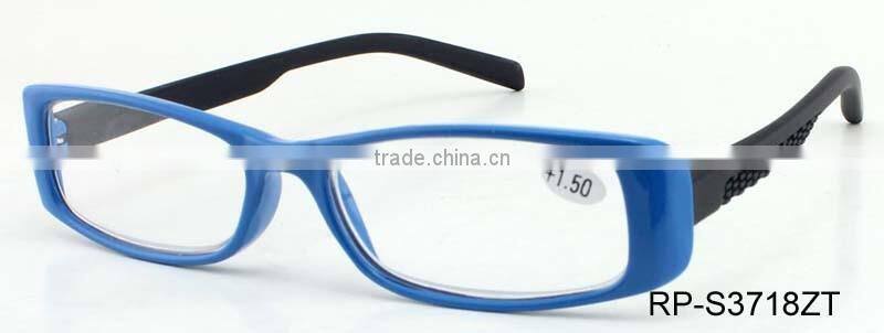 RP-S3718 Fashion plastic reading glasses, new design custom logo eyewear