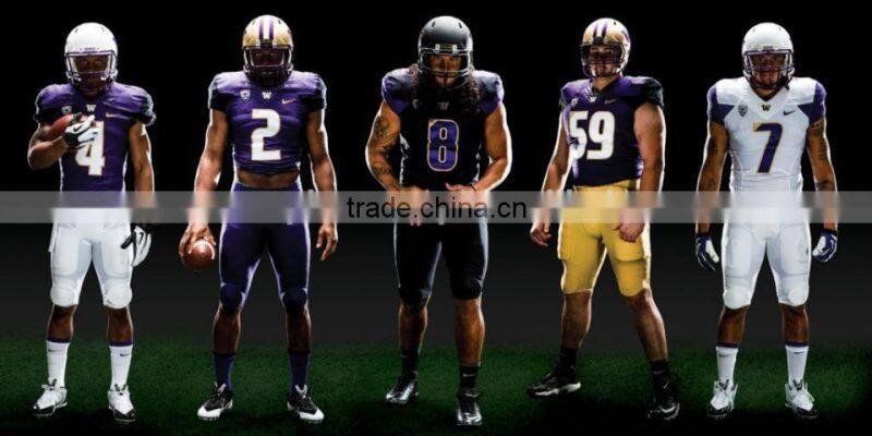 Plain Custom American Football Uniforms/ High Quality Football Uniforms/ Sublimated Football Uniforms