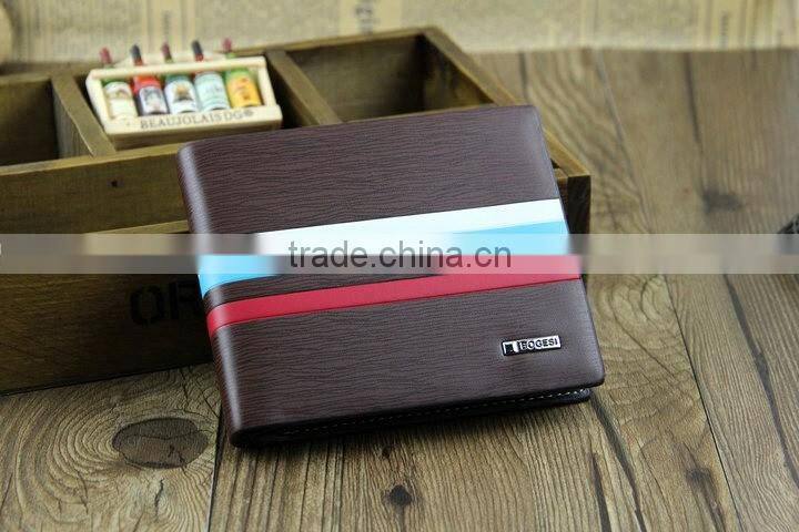 Mens PU Leather Wallet Pocket ID Credit Card Clutch Bifold Money Purse