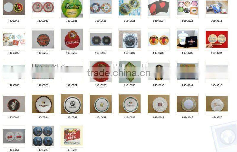 promotion custom round cardboard absorbent paper coaster
