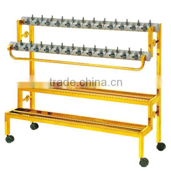 Ladder Design Outdoor Free Standing Umbrella Rack ,Movable Metal Umbrella Display Shelf,Umbrella Stand Holder