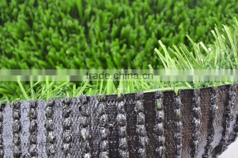 S shape landscaping synthetic grass