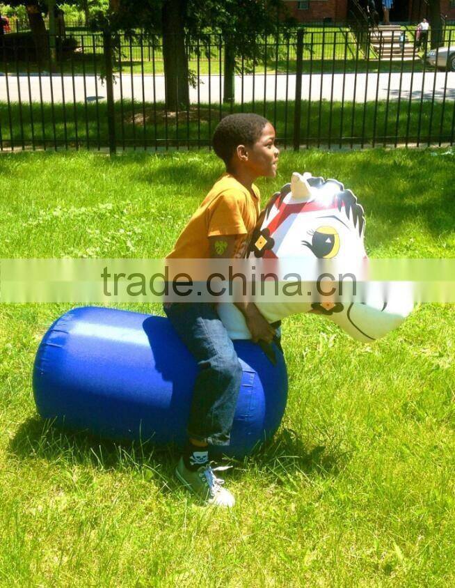 inflatable pony for Derby race game