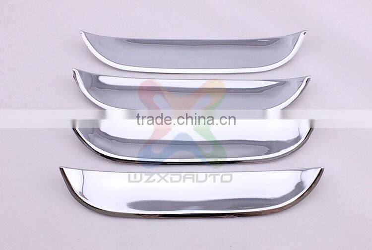 SET ABS CHROME DOOR HANDLE BOWL INSERTS COVER HANDLE BOWL FOR CHEVROLET SAIL 2010
