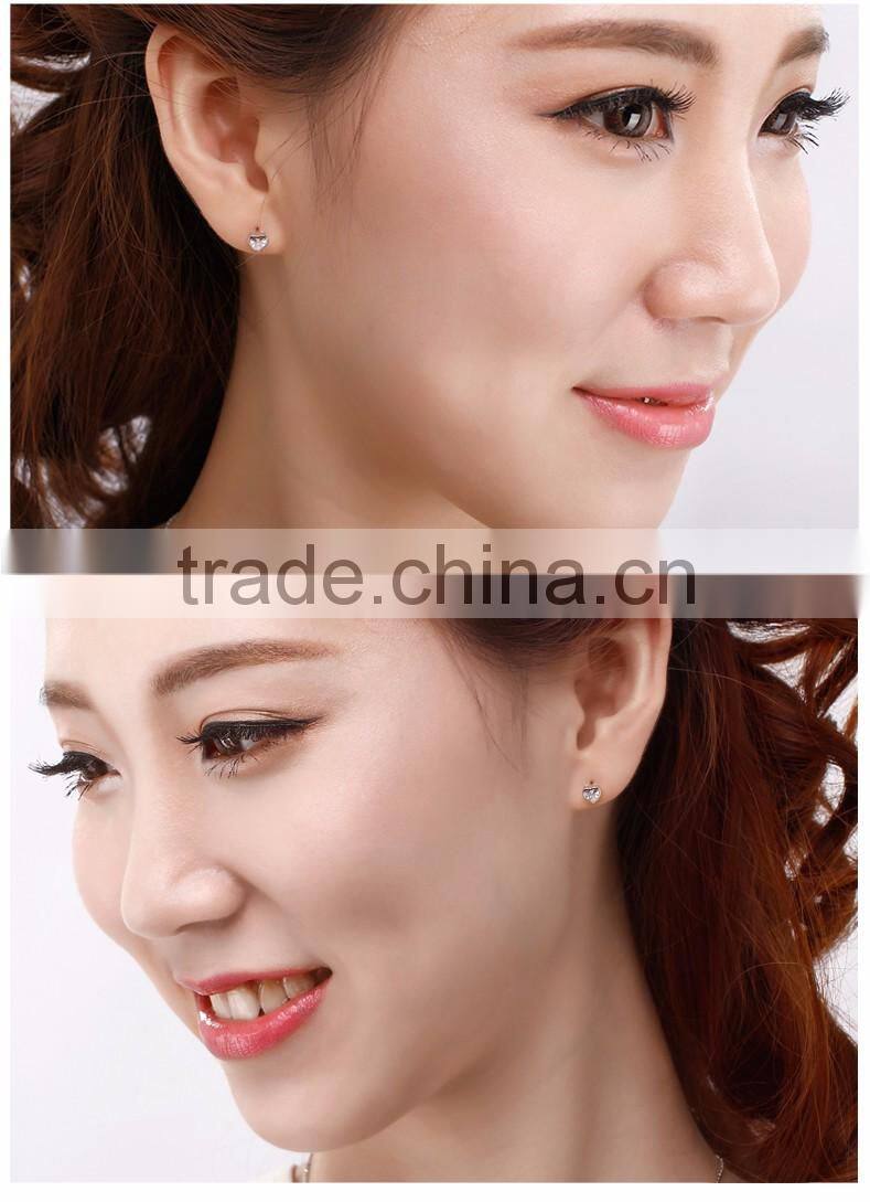 OUXI 925 sterling silver jewelry wholesale Made With Crystal Y20192