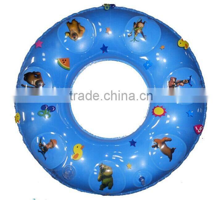 2016 New Product Safety Water Game Inflatable Pool Float switch Donut Swim Ring Donut Machine