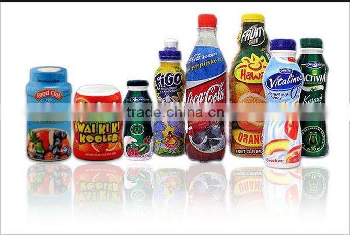 shrink wrap bottle labels