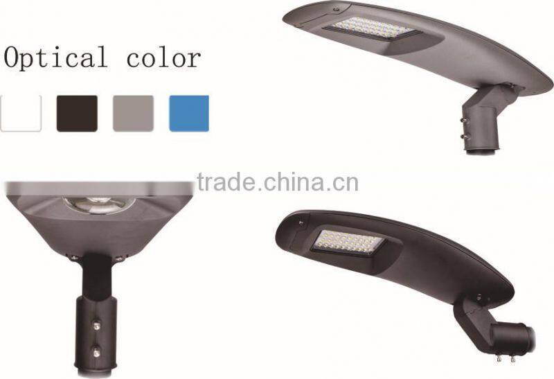 Unique Ribbon-free 40W LED solar Street Light 115lm/w with TUV-GS SAA CB