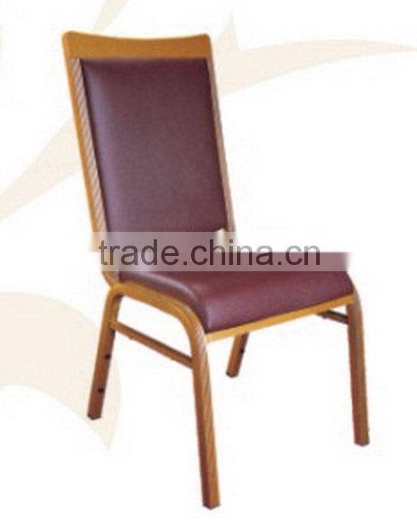 Top level bottom price high grade hotel chair fixed cushion
