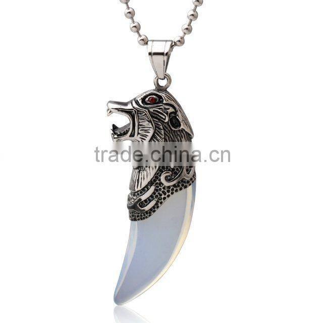 Fashion Stock Stainless Steel Butterfly Mask Pendant FP50017
