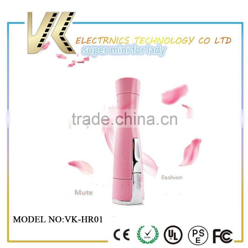 Rechargeable battery mini lady electric hair tweezer hair epilator