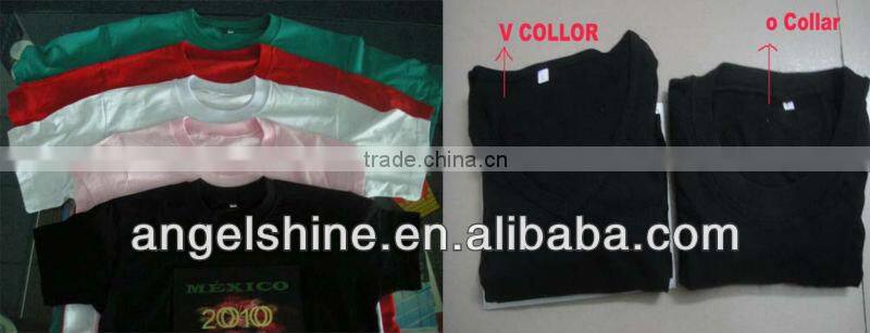 washable led t-shirt /el t-shirt