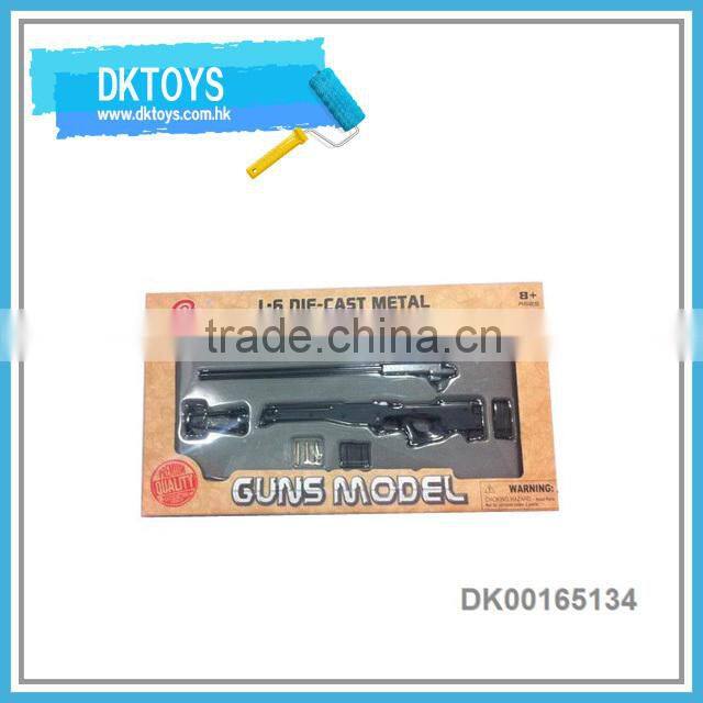 Newly 1:6 Scale Self Assembly Die Cast Toy Gun