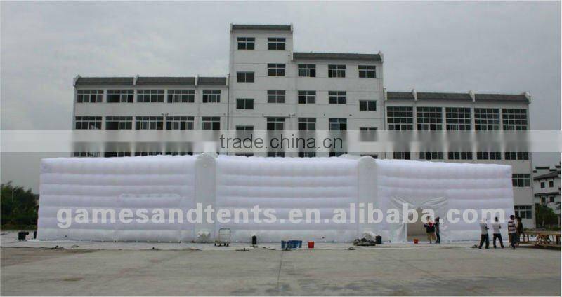 Big inflatable tent white color for weddings F4066