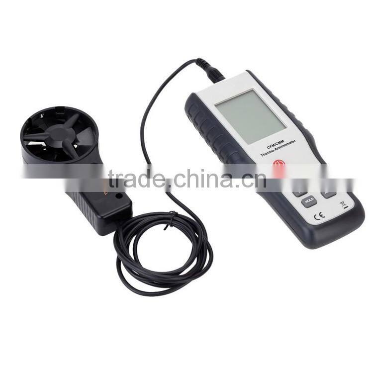 LCD Display anemometro thermal imager Thermo-Anemometer Infrared Thermometer termometro Wind Speed estacion meteorologica