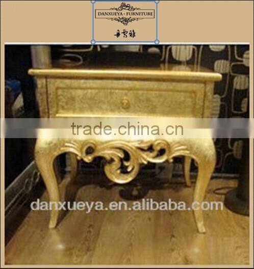 royal luxury bedroom black side table