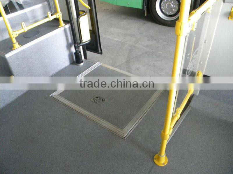 Xinder CE certificate FMWR-A Series Folding Manual Bus Ramp For wheelchair loading 350kg