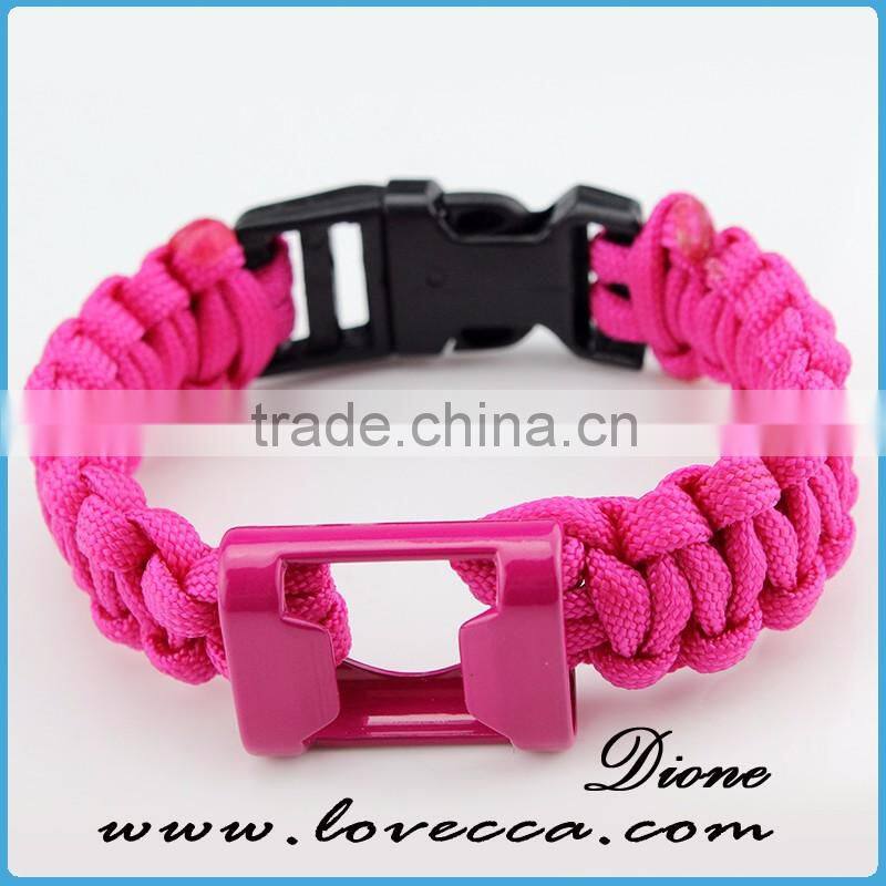 Survival metal opener bottle paracord wholesale paracord bracelets