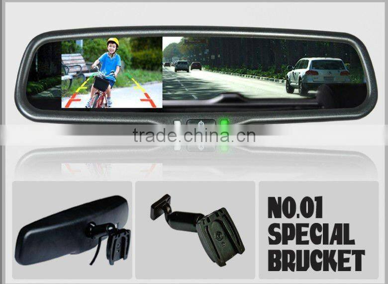 high quality parking sensor system car backup camera rearview mirror with parking sensor