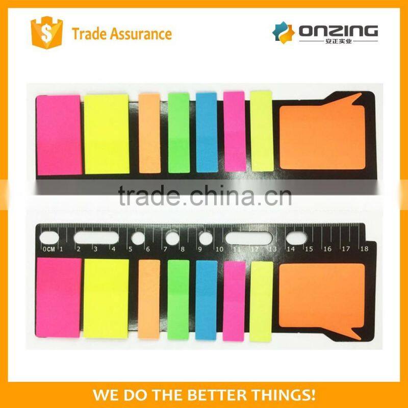 Onzing good quality colorful pet index arrow shape