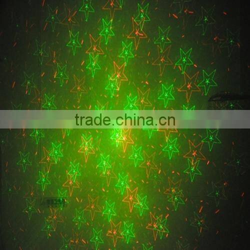 150mW Red & Green laser mini Christmas light for home party