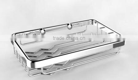 Stainless steel bathroom basket