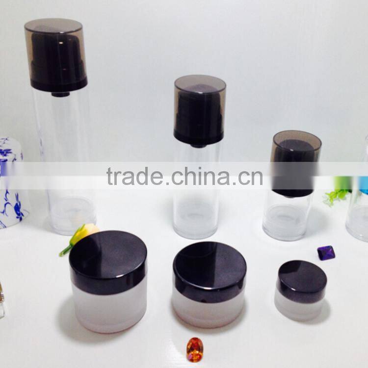 High grade low price cream spray bottle empty cosmetic bottle spray cream jar factory