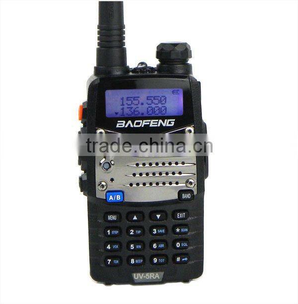 5W 128CH UHF VHF Dual Band VHF136-174MHz & UHF400-520MHz baofeng uv5ra Updated UV-5R waike talke