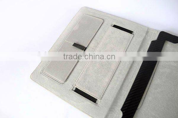 2012 New Product PU Leather 10 inch Tablet PC Case for The New iPad,Shenzhen Hard Case for Tablet PC