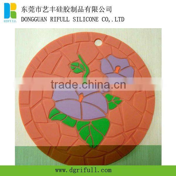 Flower silicone insulation mat