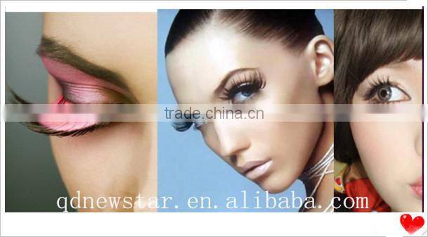 2015 hot sale best quality mink eyebrow extensions wholesale