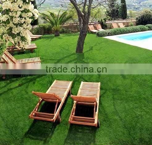 15mm pile height green artificial turf