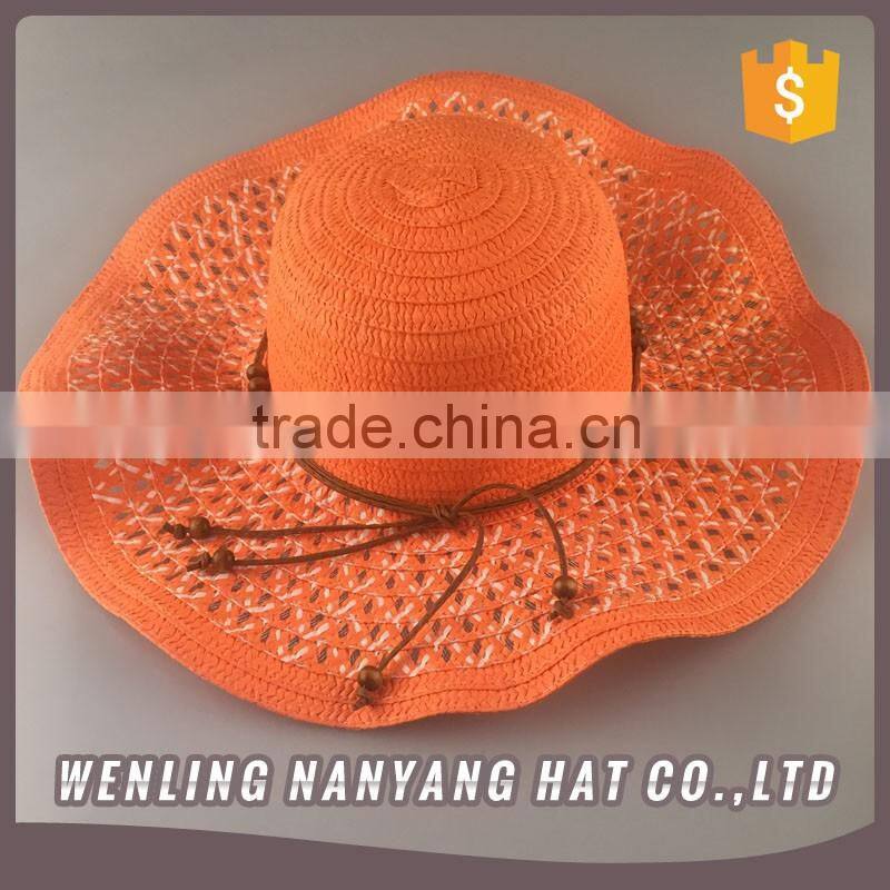 Solid Color Band Braided Sun Hat Women Sun Visor Hat