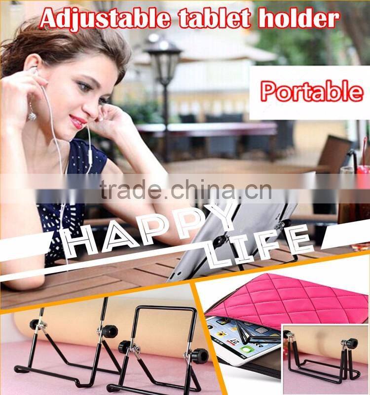 Factory price good quality top sell metal foldable pc holder in stock