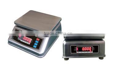 LFW digital 3kg stainless steel table top waterproof weighing scale