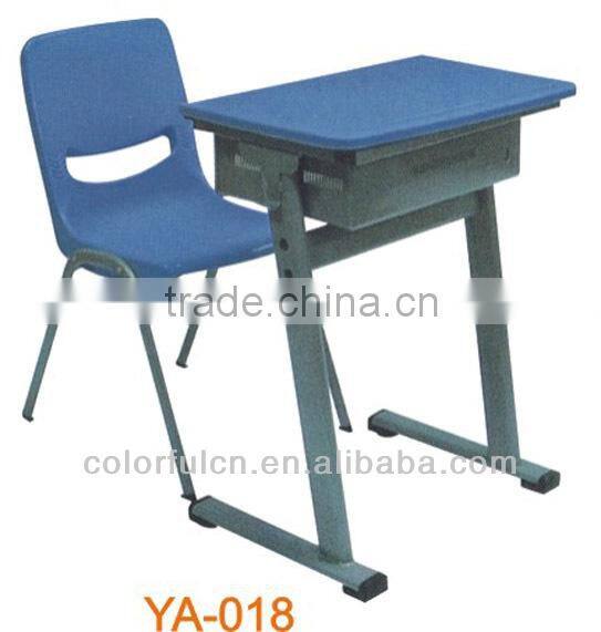 Metal school furniture student desks YA-017